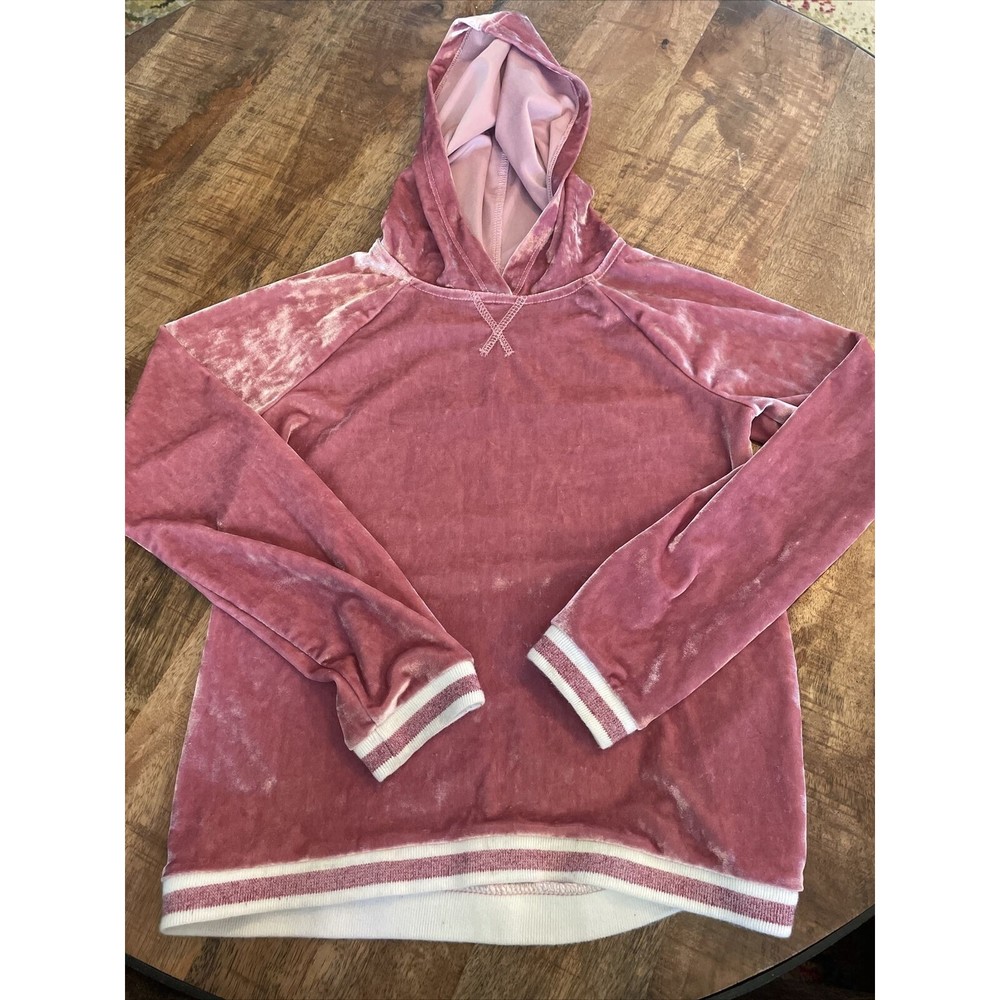 Arizona Pink Pullover W/ Hood Girls Small (7/8)